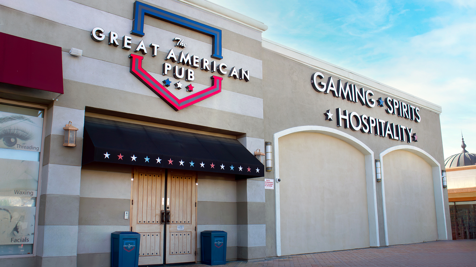 Great American Pub exterior angle